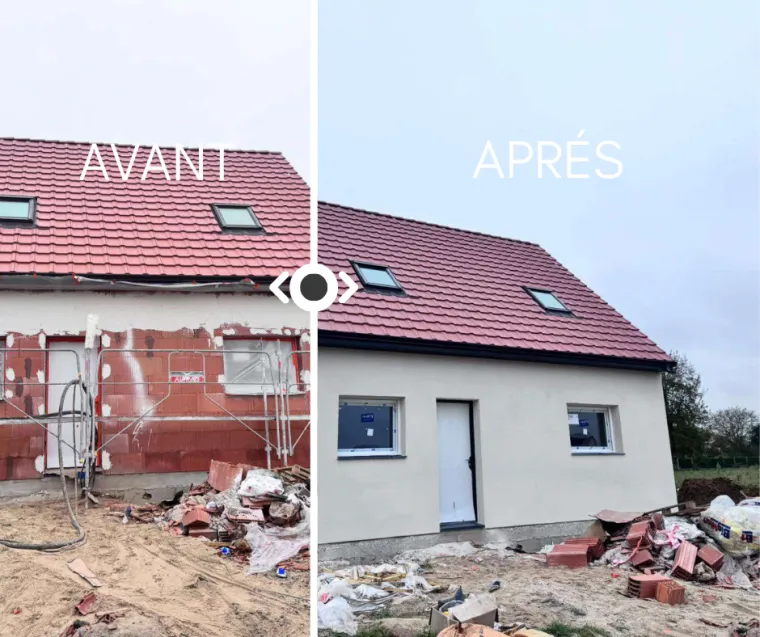 Façadier à Arras , Bruay-la-Buissière, Probat 59
