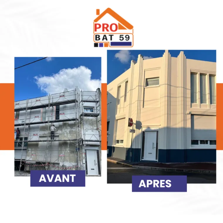 Façadier à Hénin-Beaumont, Bruay-la-Buissière, Probat 59