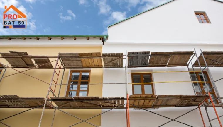 Ravalement de Façade à Arras avec Probat 59, Bruay-la-Buissière, Probat 59