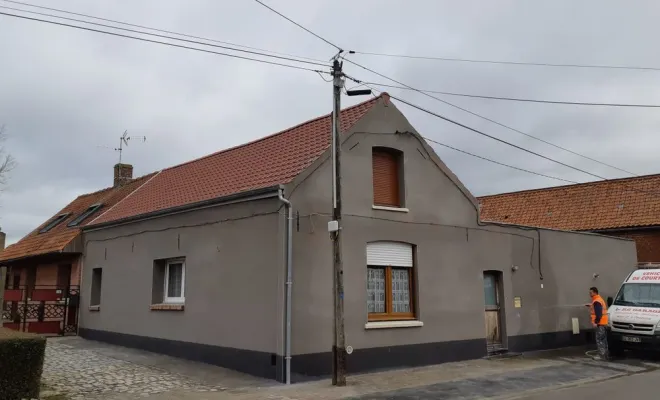 Ravalement de façade, Bruay-la-Buissière, Probat 59