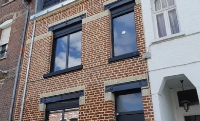 Ravalement de façade, Bruay-la-Buissière, Probat 59