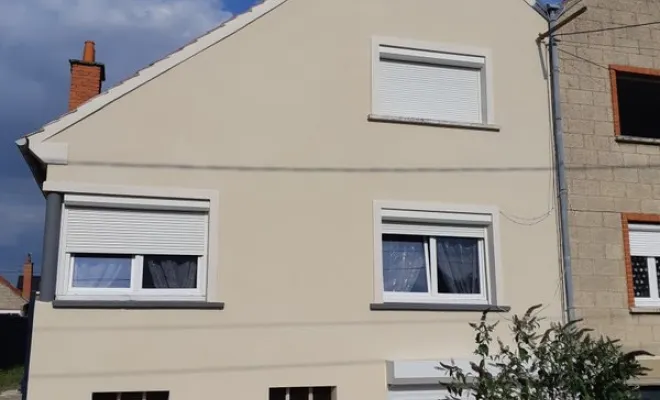 Ravalement de façade, Bruay-la-Buissière, Probat 59